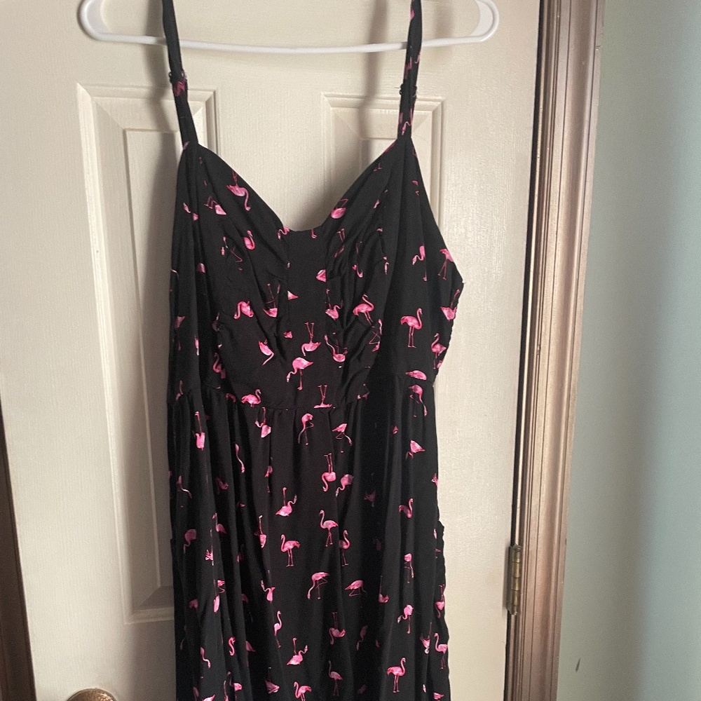 Flamingo sun dress